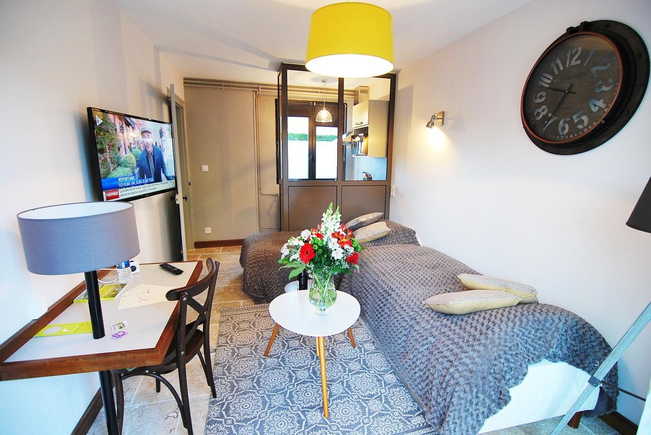 Pied A Terre - Appart'Hotels Au Coeur D'Autun ภายนอก รูปภาพ